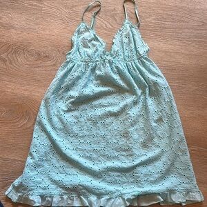 Victoria’s Secret Mint Green Eyelet lingerie